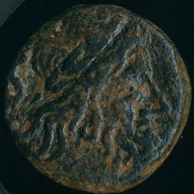 REPÚBLICA ROMANA - SEMISSE ANÓNIMO, 91 a. C. - SEMISSE em bronze - MBC
