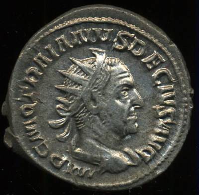 IMPÉRIO ROMANO - TRAJANO DÉCIO (249-251) - Antoniniano em prata - MBC+ 