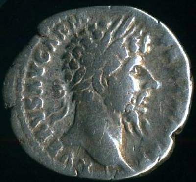 Império Romano, LÚCIO VERO, 161-169 - Denário, 3,08 g. BC+ /MBC
