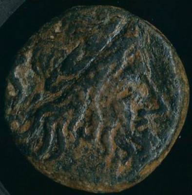 REPÚBLICA ROMANA - SEMISSE ANÓNIMO, 91 a. C. - SEMISSE em bronze - MBC