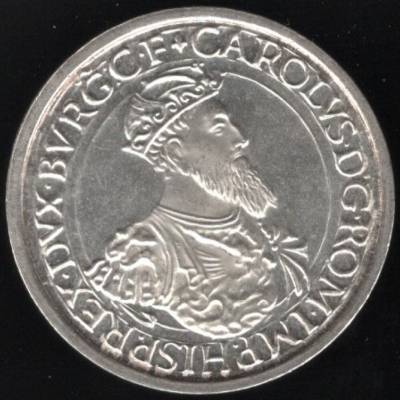 BÉLGICA - 5 ECU - (1987) - PRATA - PROOF - 833% -