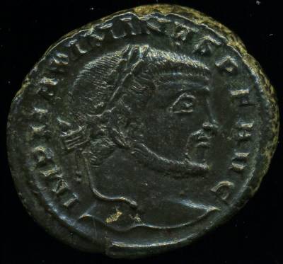 Império Romano - MAXIMINO II (310-313) Follis,  MBC+ a BELA