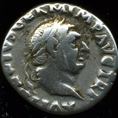 Império Romano - VITELIO (69 d.C.) Denário em prata (RARA) - (VENDIDA)