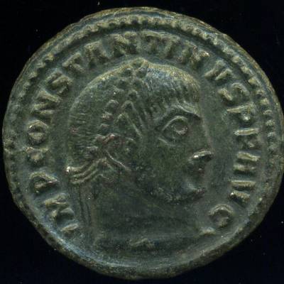 Império Romano - CONSTANTINO I, o Grande, (307-337) Follis (BELA)