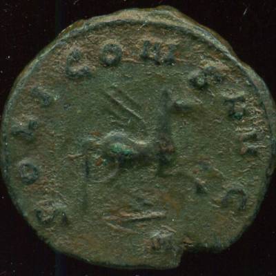 Império Romano - GALIENO - (253-268) Antoniniano, - (PEGASO) - (BC+) -