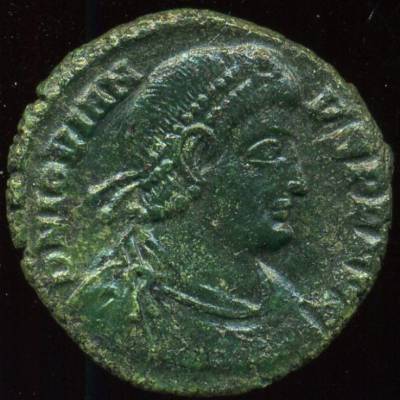 Império Romano - JOVIANO - (363-364) Centenional em bronze - (MBC) -