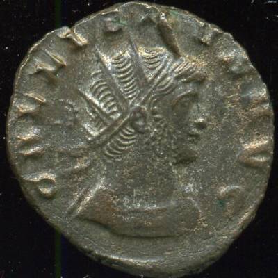 Império Romano - GALIENO - (253-268) Antoniniano em bolhão. (BC+) -