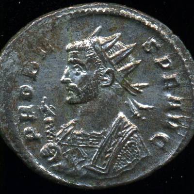 Império Romano - PROBO (276-282) Antoniniano em bolhão, (BELA) 
