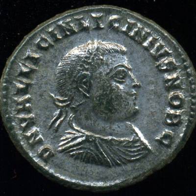 Império Romano - LICINIO II, (317-324), Follis em bolhão - SOBERBA - (VENDIDA)-