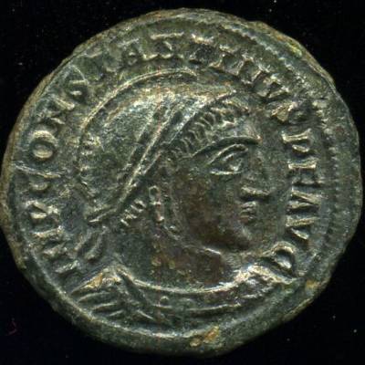 Império Romano - CONSTANTINO I, O Grande (307-337) Centenional em bolhão - BELA -