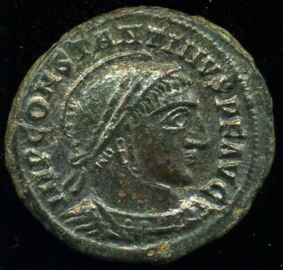 Império Romano - CONSTANTINO I, O Grande (307-337) Centenional em bolhão - BELA -