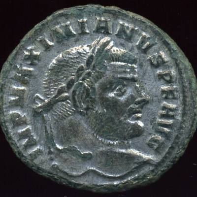 Império Romano - MAXIMIANO  (286-310) Follis em bolhão - (MBC+ a BELA).