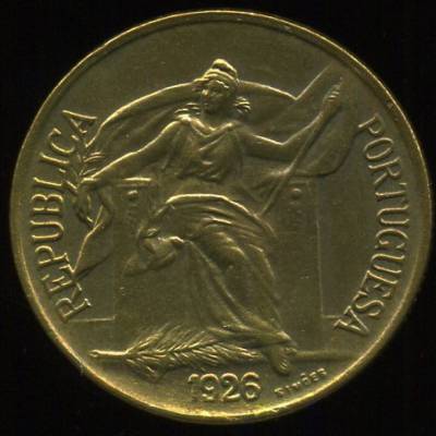 50 Centavos 1926 - Bronze-alumínio - (BELA)